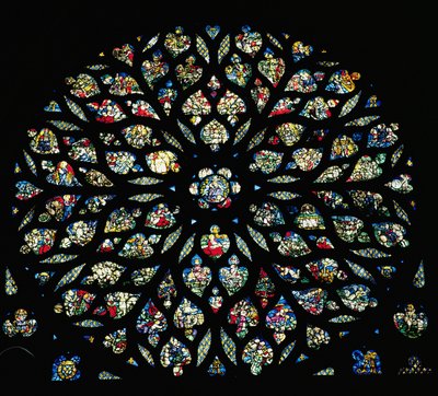 The Revelation of St. John, Rose Window by French School